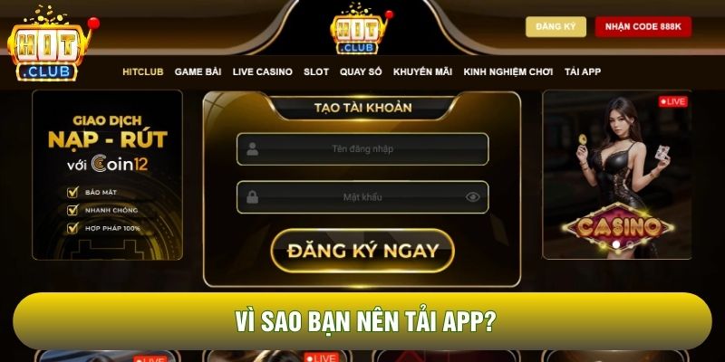 Vì sao bạn nên tải app? Vì sao bạn nên tải app?